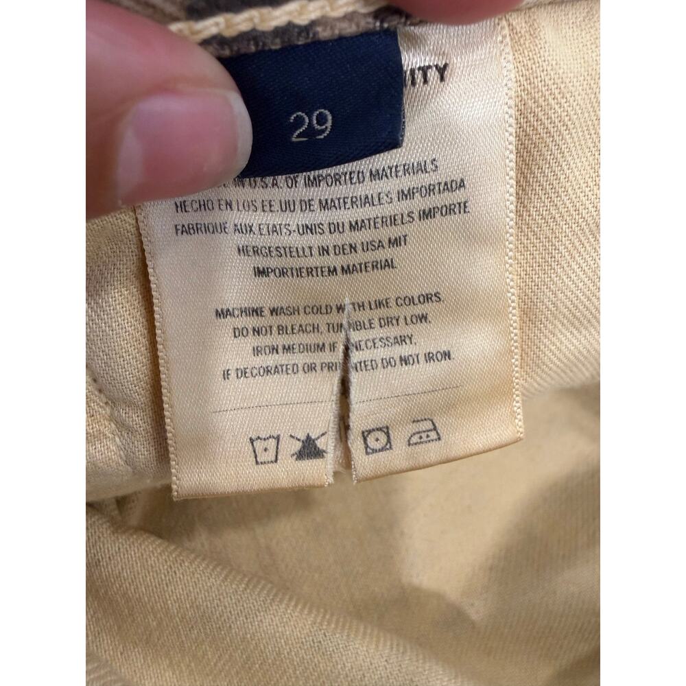 Citizens of Humanity Miro Natural Cheetah Barrel Leg Casual Cotton Jeans NWOT 29 - Picture 9 of 11
